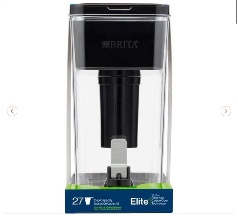 UltraMax 27-Cup Extra Large Filtered Water Dispenser with Elite Filter, BPA Free