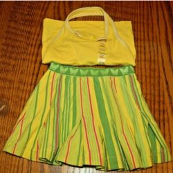 Children's Place Girls 24M Skort And Halter NEW!