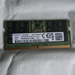 16GB DDR5 RAM (For Laptop Use)
