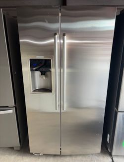 Stainless Steel Electrolux Refrigerator And Freezer