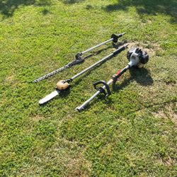 ECHO TRIMMER CHAIN SAW AND HEDGE TRIMMER