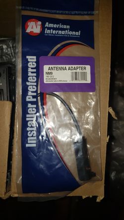 AM FM car stereo antenna adapter