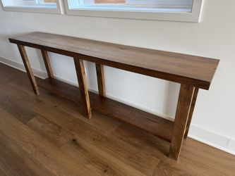 Pottery Barn Reed Grand Console Table (84”)