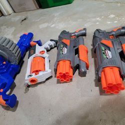 Nerf Foam Toy Guns