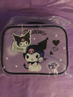Kuromi large makeup bag