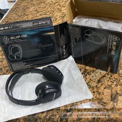 Farenheit Infrared Stereo Wireless Headphone Car Suv Set Of 2 NIB