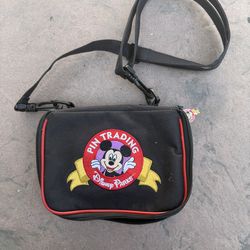 Disney Parks Pin Trading Logo Small Pin Bag 2010