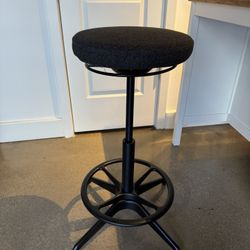 IKEA Lidkullen sit/stand support adjustable office stool chair