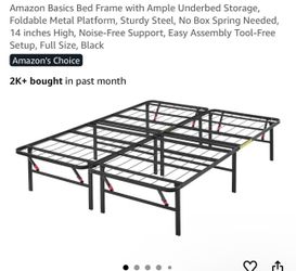 Full size bed frame