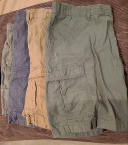 4 Pair Men's Red Head Brand (Bass Pro) Cargo Shorts Sz 44