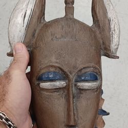 Baule Resin African Mask.