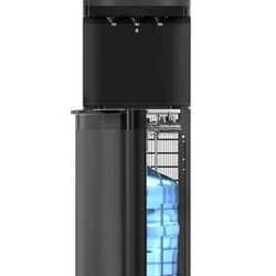 Brio Self Cleaning Bottom Loading Water Cooler Water Dispenser – Black Stainless

