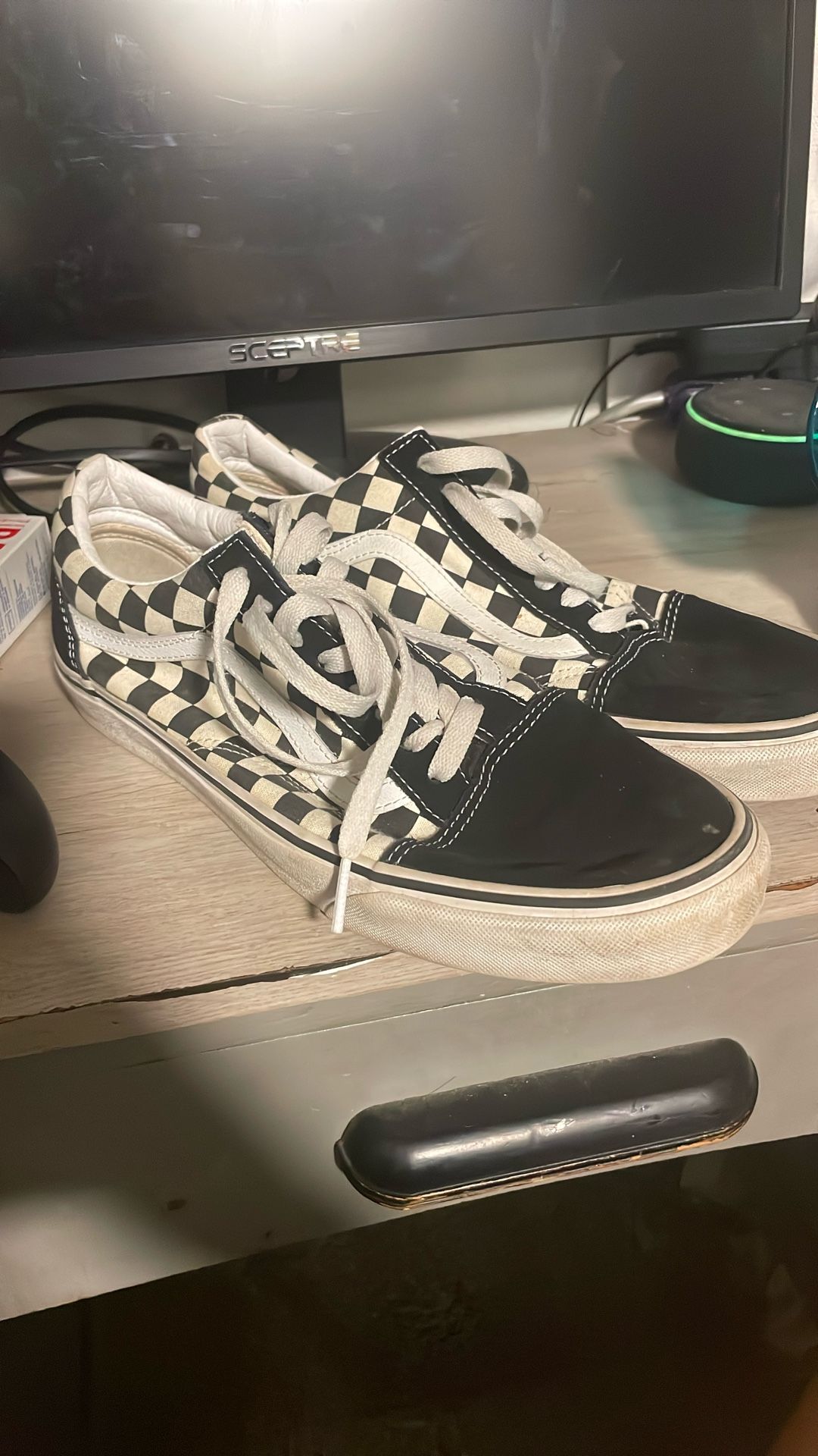 Lightly Worn Vans 25$
