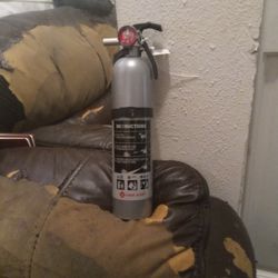 Silver on sale fire extinguisher