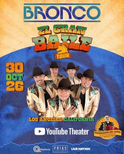 Bronco Concierto Tickets