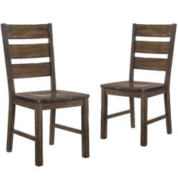 2  pc Wood Chair/Never used