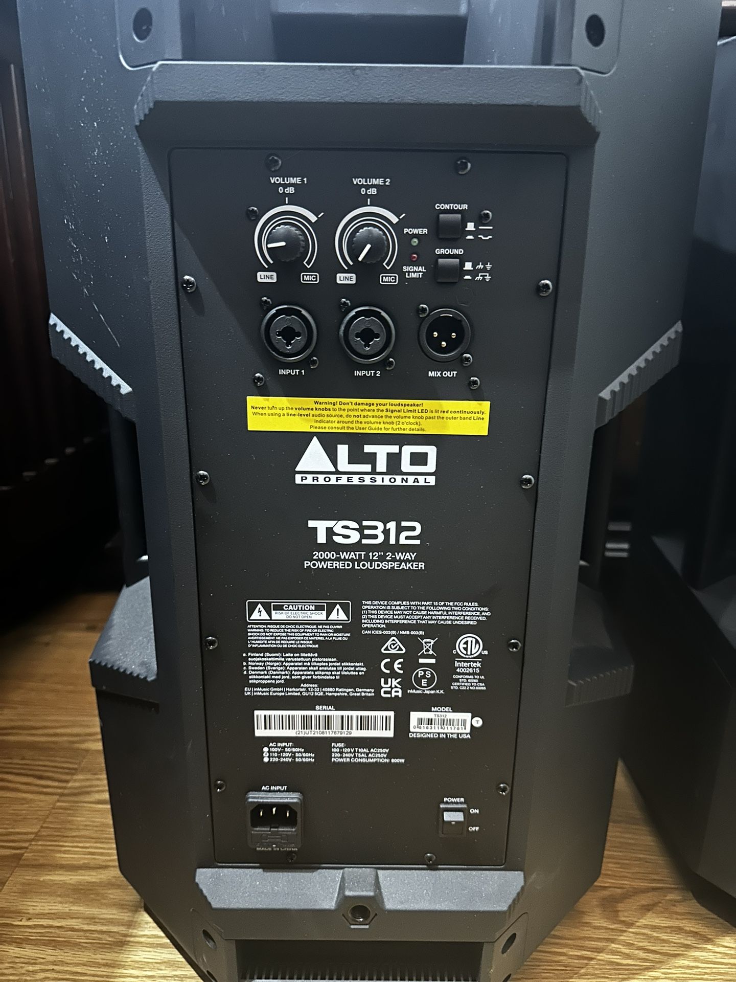 12" ALTO SPEAKERS TS312 for Sale in San Bernardino, CA OfferUp