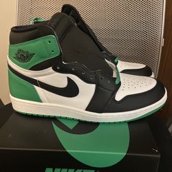Jordan 1 Lucky Green Size 12 Ds