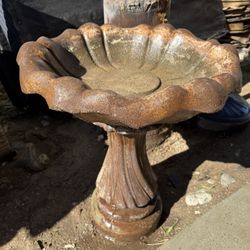 Cemen Bird Bath Concrete 