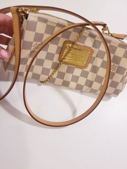 louis vuitton eva damier azur