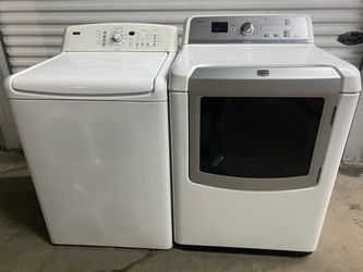 Washer and Maytag Dryer Set