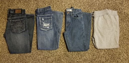 4 pairs of boys 12 slim