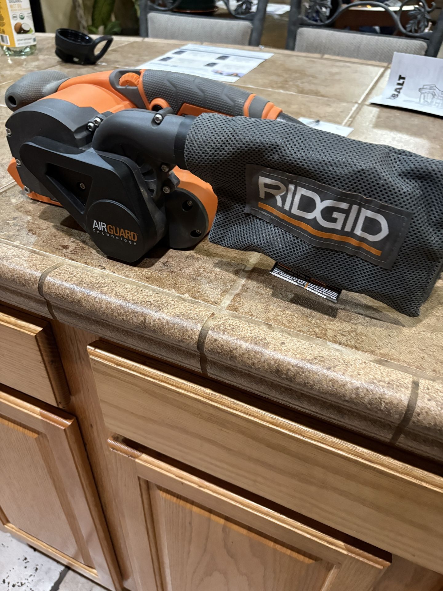 NEW RIDGID Belt Sander