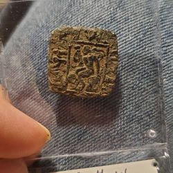 CDB17SX300 SPECTACULAR INDO-SCYNTHIAN COIN ARTIFACT SUPER RARE!!
