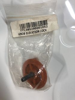 Table saw elevation lock