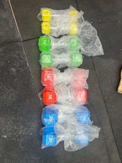 Dumbbells/work out equipment