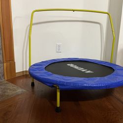indoor/ outdoor kids trampoline