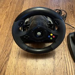 Xbox 360 Steering Wheel  