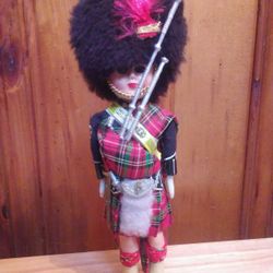 Vintage Scottish Guard Doll