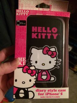 iPhone 5/5s wallet case with side bling