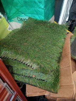 Grass 1ft by 1 ft 15 peazes