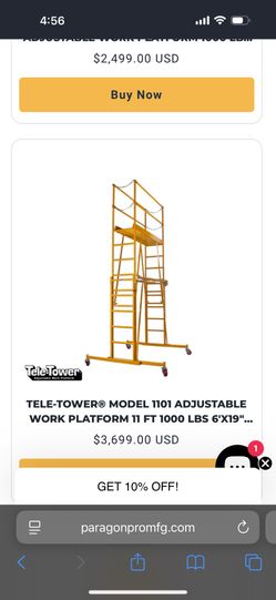 Scaffold Tele-Tower