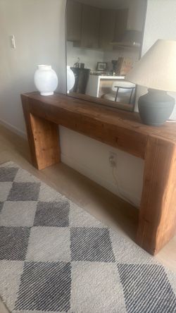 Solid Wood Console Table