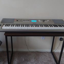musical piano with its table