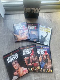 ROCKY THE COMPLETE SAGA 6 DVD SET