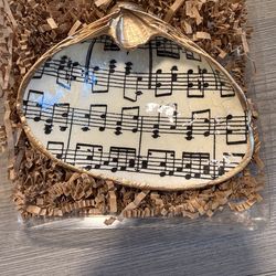 Perfect Mothers Day or Music Lover Gifted Sheet Music Sea Shell