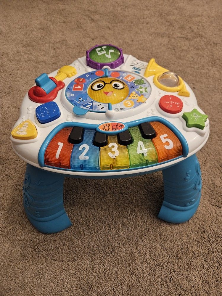 Baby Einstein 2 In 1 Discovering Music Activity Table & Floor Toy