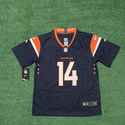 Denver Broncos Courtland Sutton Blue Jersey