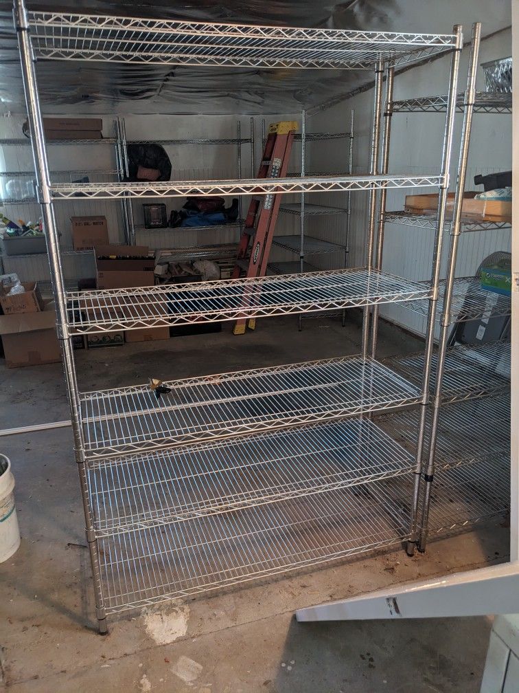 Stainless Steel Shelving Units