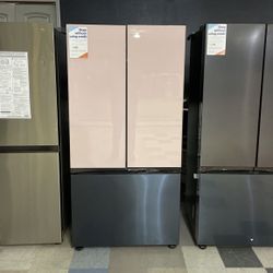 Samsung Bespoke 3 Door French Door Refrigerator With AutoFill Pitcher And Ice Maker 🌸🌸 BF