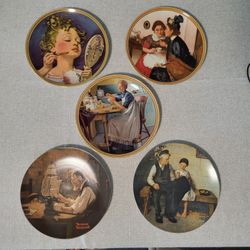 Norman Rockwell Decorative Plates