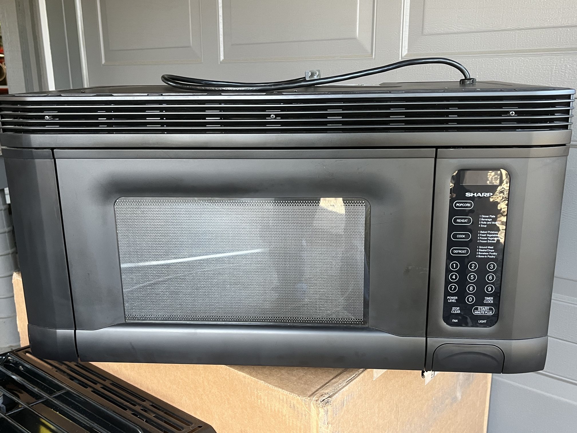 30” Over The Range SHARP Microwave Oven 