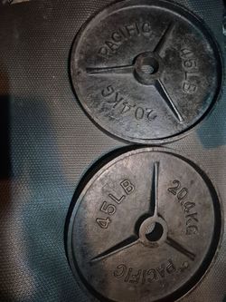 45lbs Olympic WEIGHTS