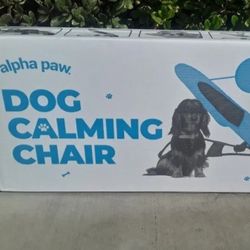 Alpha Paw Small Dog Calming Chair Bed or Cat 3 Adjustable heights
