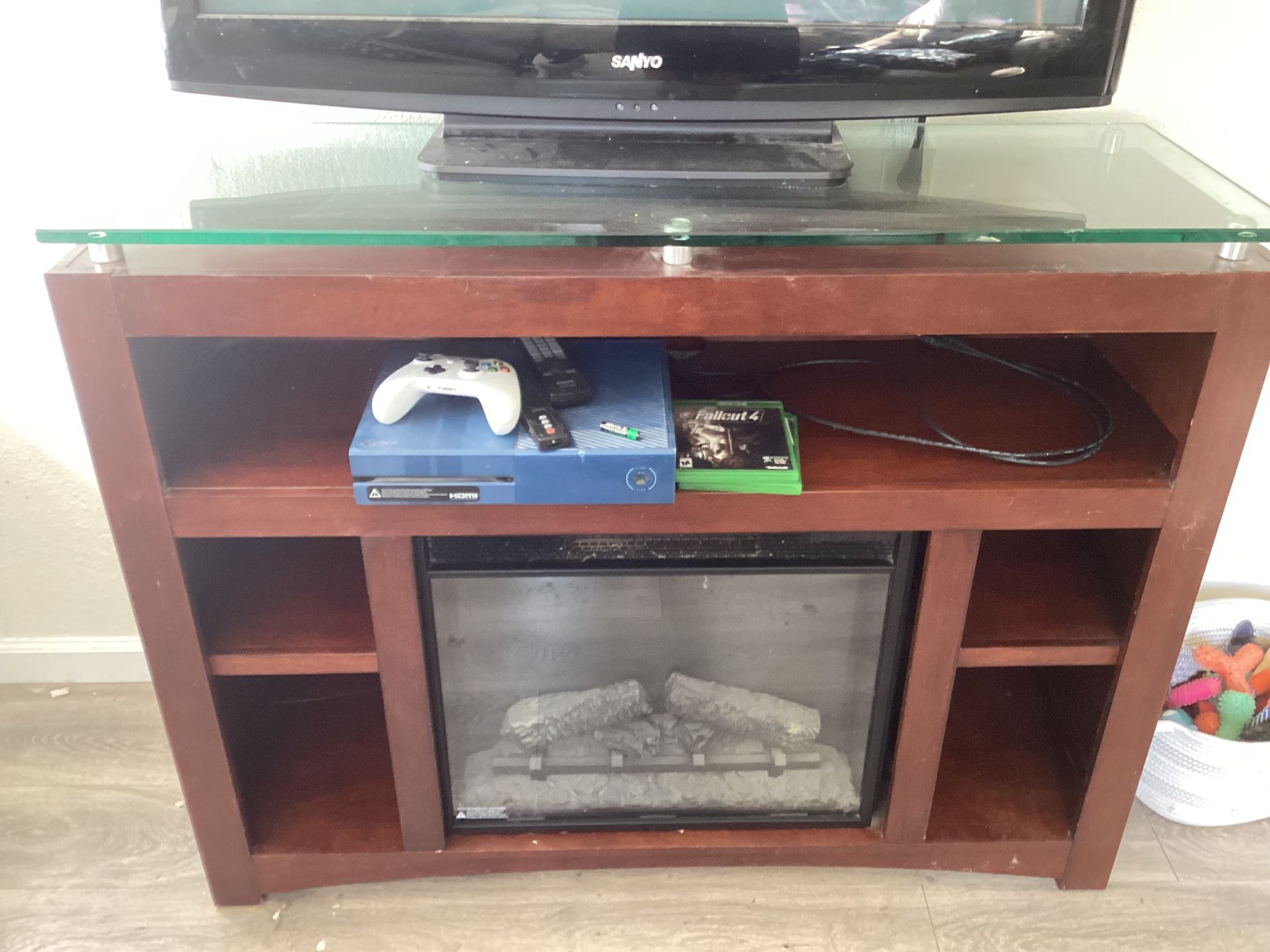 Xbox One, Tv, Electric Fireplace