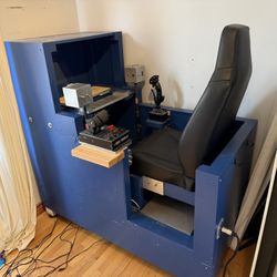 Custom Built Flight Simulator & Racing Cockpit